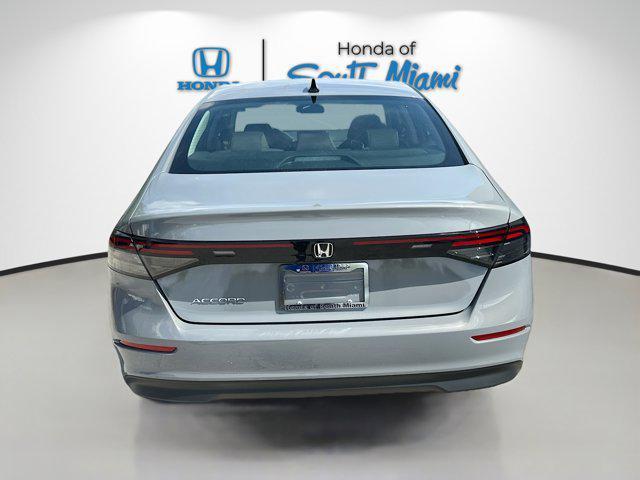 new 2025 Honda Accord car, priced at $30,778