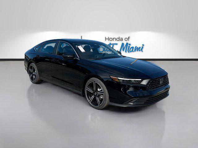 new 2025 Honda Accord Hybrid car, priced at $33,348