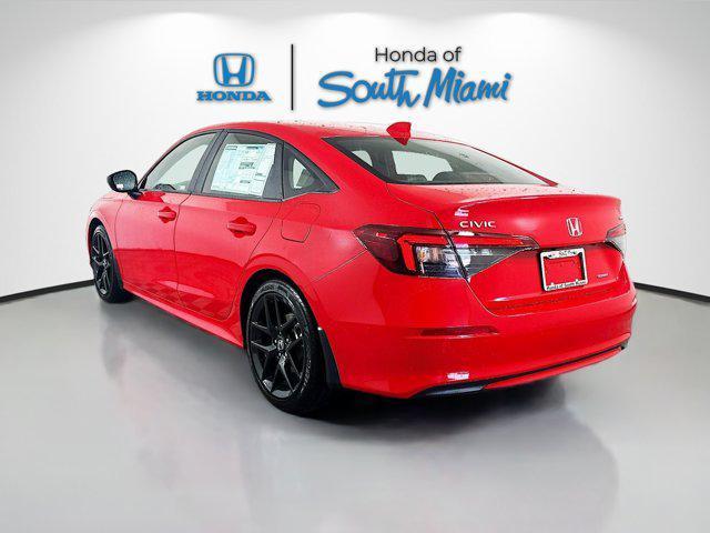 new 2025 Honda Civic Hybrid car, priced at $28,808