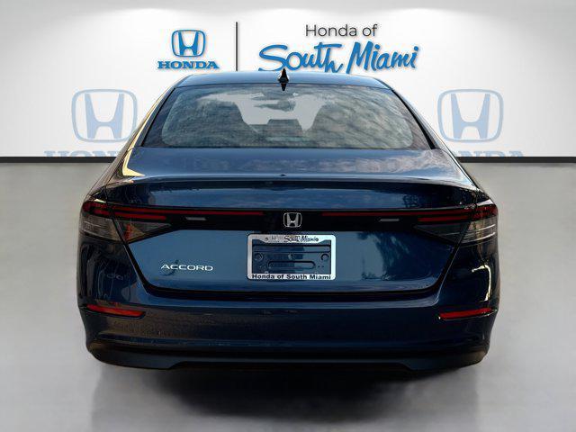 new 2025 Honda Accord car, priced at $30,391