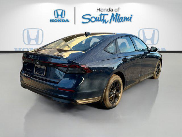 new 2025 Honda Accord car, priced at $30,391