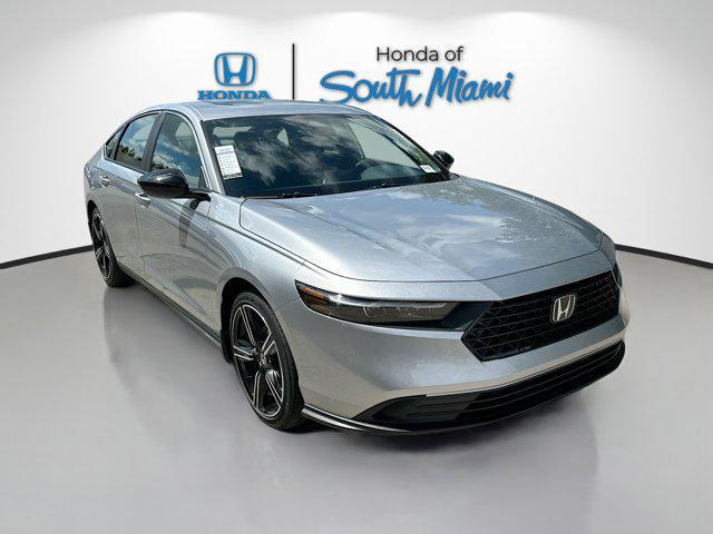 new 2025 Honda Accord Hybrid car, priced at $33,105