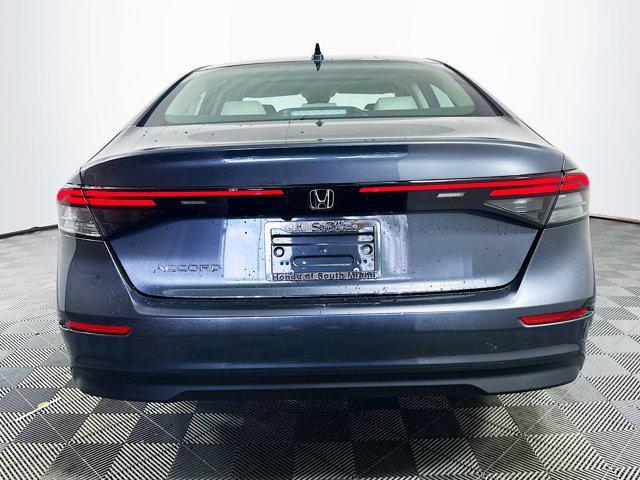 new 2025 Honda Accord car, priced at $30,855