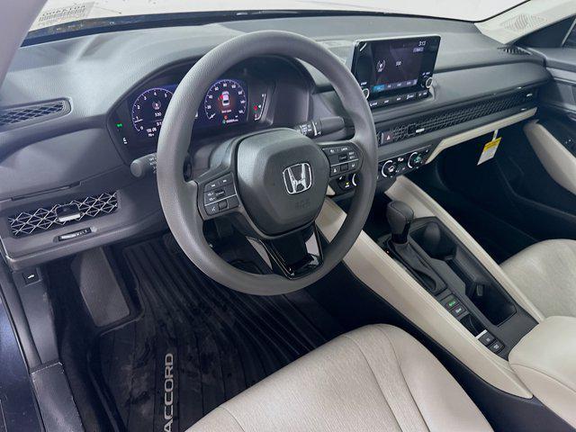 new 2025 Honda Accord car, priced at $30,855