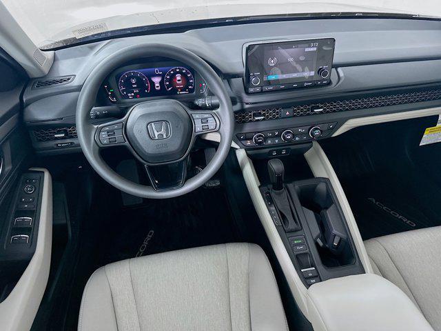 new 2025 Honda Accord car, priced at $30,855