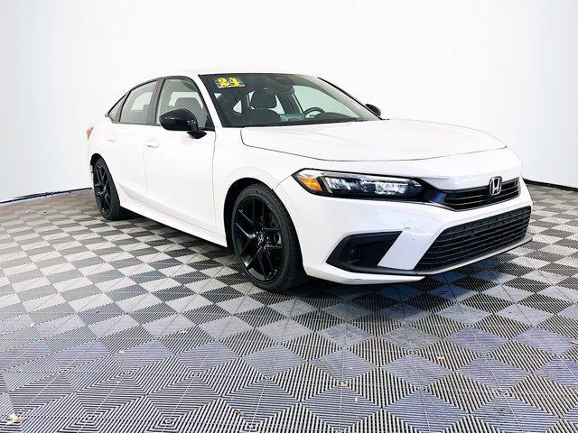 used 2024 Honda Civic car, priced at $24,120