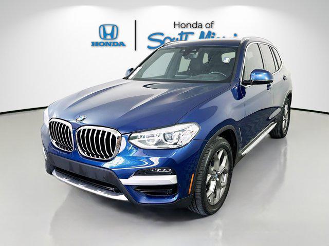 used 2021 BMW X3 car, priced at $19,625
