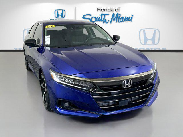 used 2022 Honda Accord car, priced at $15,867