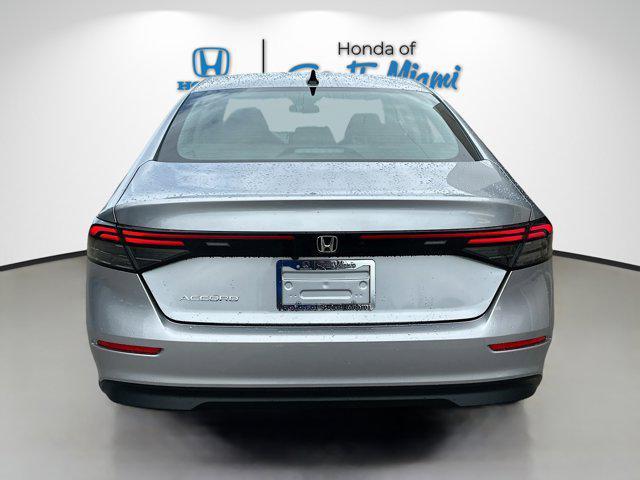new 2025 Honda Accord car, priced at $30,346