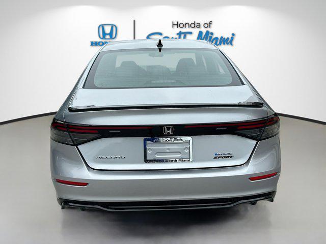 new 2025 Honda Accord Hybrid car, priced at $34,825