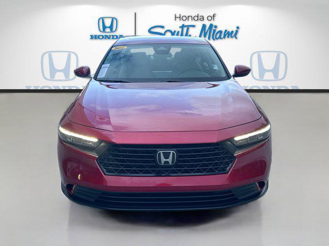 used 2024 Honda Accord car, priced at $21,418