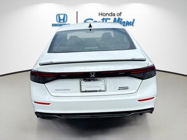 new 2025 Honda Accord Hybrid car, priced at $35,480