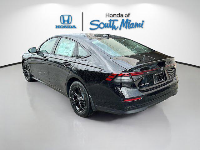 new 2025 Honda Accord car, priced at $30,346