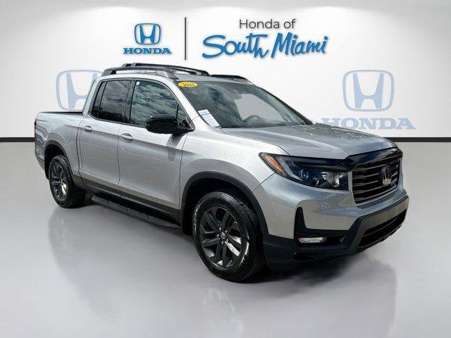 used 2021 Honda Ridgeline car, priced at $25,954