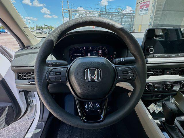 new 2025 Honda Accord car, priced at $28,756