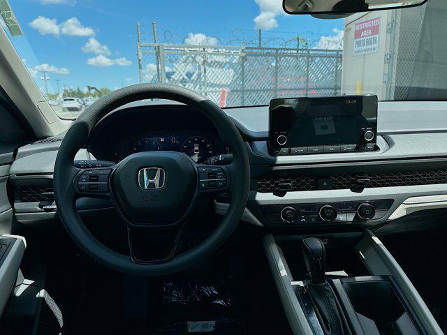 new 2025 Honda Accord car, priced at $28,756
