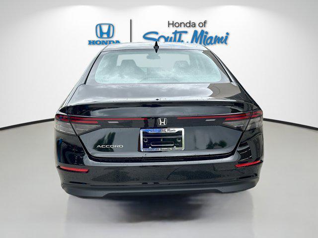 new 2025 Honda Accord car, priced at $30,346