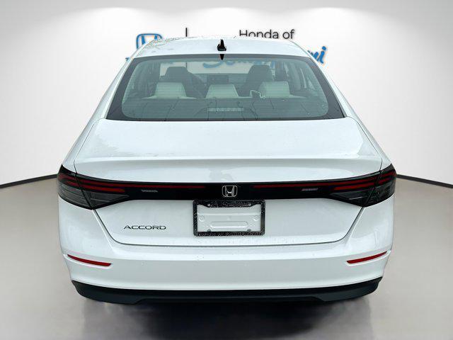 new 2025 Honda Accord car, priced at $30,778