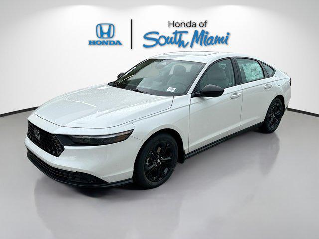 new 2025 Honda Accord car, priced at $30,778