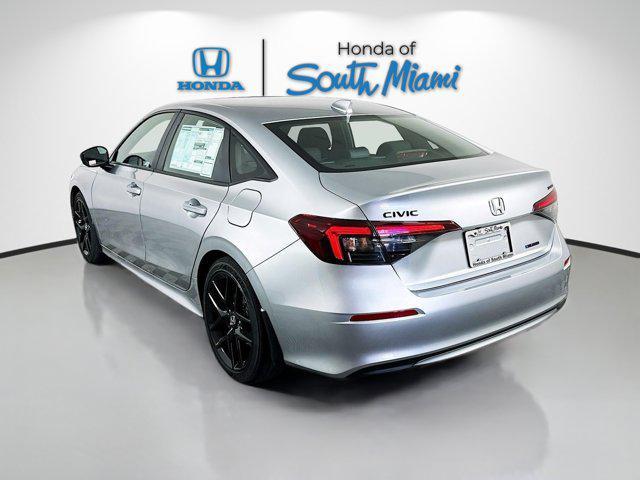 new 2026 Honda Civic Hybrid car, priced at $29,245