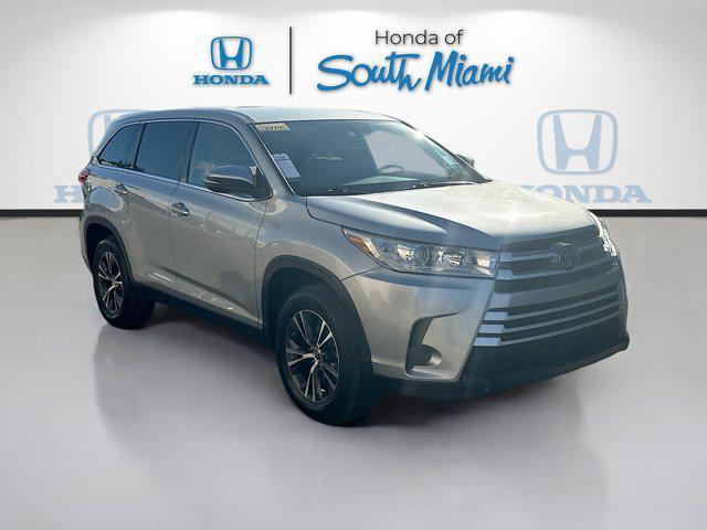 used 2019 Toyota Highlander car, priced at $19,201