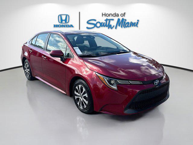 used 2022 Toyota Corolla Hybrid car, priced at $14,491