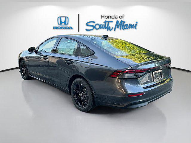 new 2025 Honda Accord car, priced at $30,391