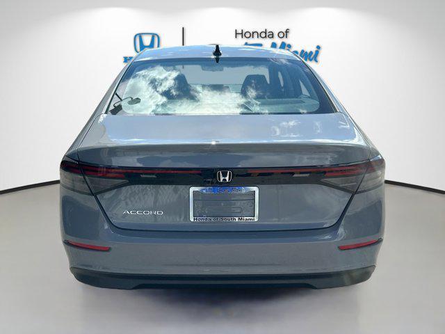 new 2025 Honda Accord car, priced at $30,823