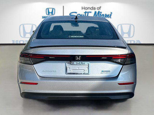 new 2025 Honda Accord Hybrid car, priced at $33,348