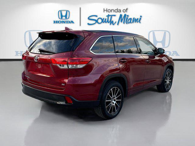 used 2018 Toyota Highlander car, priced at $22,000