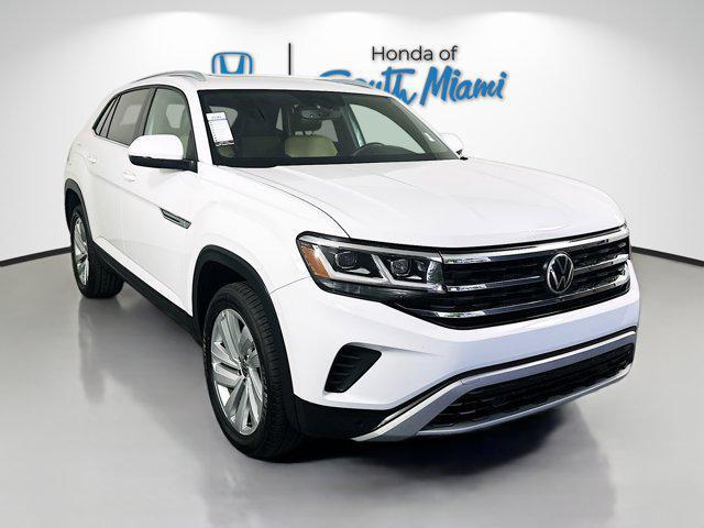 used 2021 Volkswagen Atlas Cross Sport car, priced at $22,169