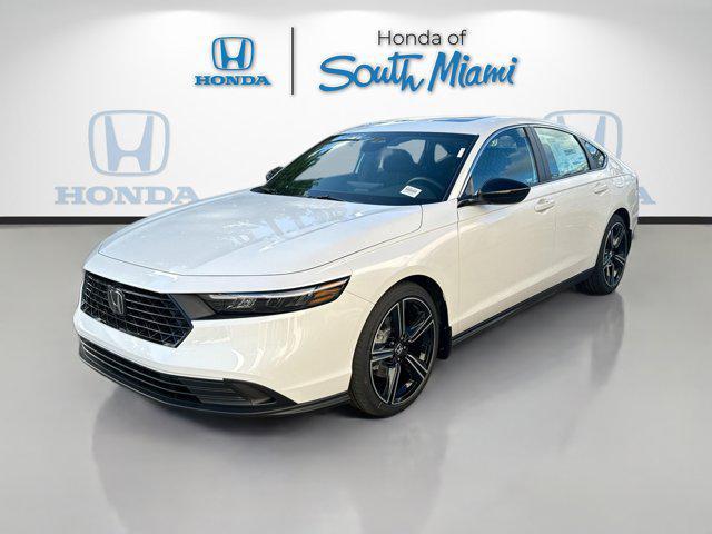 new 2025 Honda Accord Hybrid car, priced at $33,780