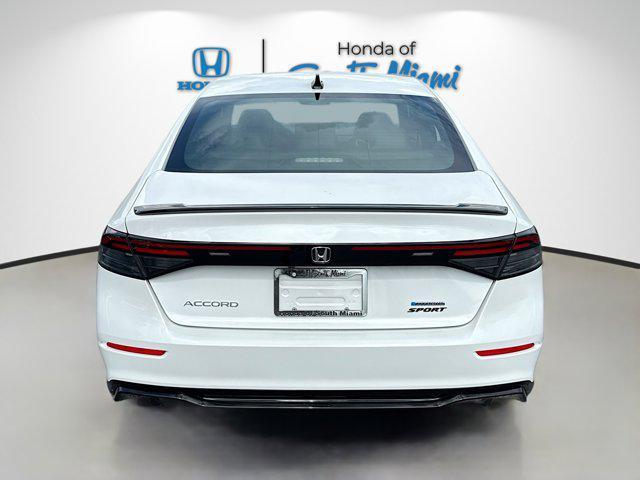 new 2025 Honda Accord Hybrid car, priced at $35,280