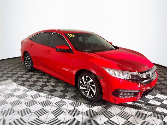 used 2018 Honda Civic car, priced at $13,999