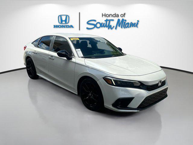 used 2022 Honda Civic car, priced at $21,669