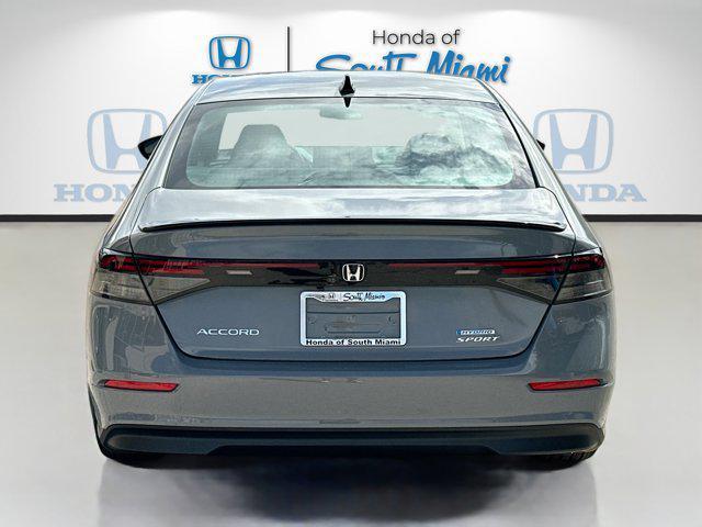 new 2025 Honda Accord Hybrid car, priced at $33,780