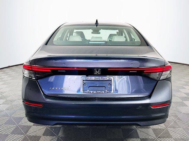 new 2025 Honda Accord car, priced at $30,855