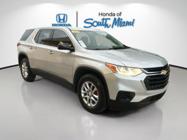 used 2019 Chevrolet Traverse car, priced at $16,597