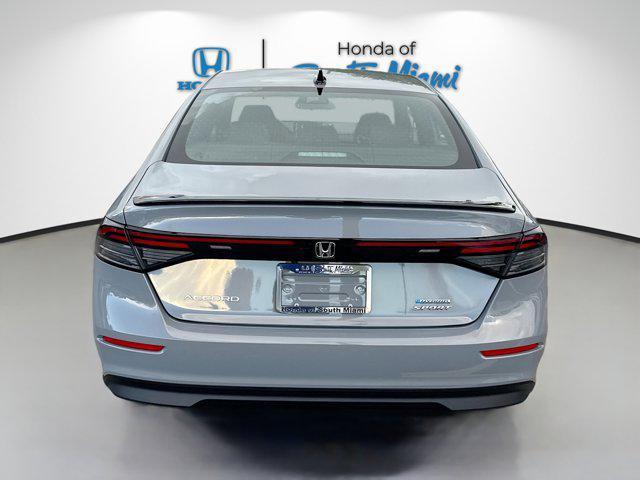 new 2025 Honda Accord Hybrid car, priced at $33,780