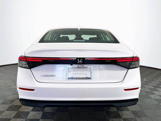 new 2025 Honda Accord car, priced at $29,045