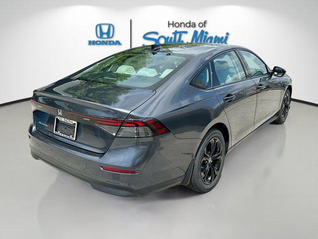 new 2025 Honda Accord car, priced at $30,346