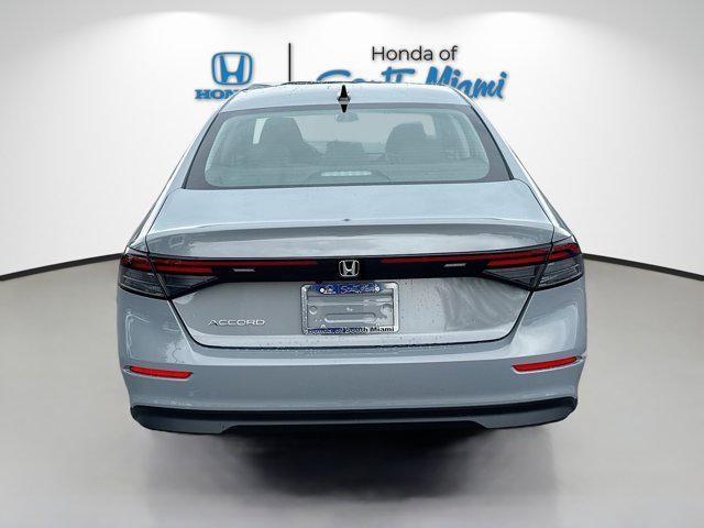 new 2025 Honda Accord car, priced at $30,778
