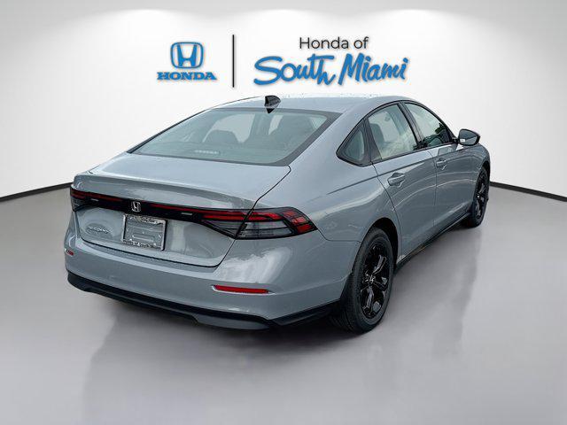new 2025 Honda Accord car, priced at $30,778