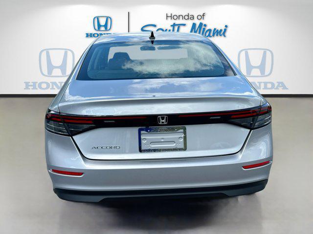 new 2025 Honda Accord car, priced at $30,346