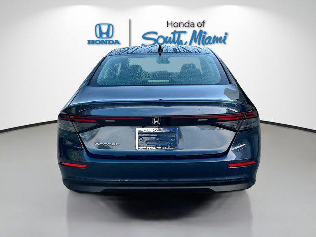 new 2025 Honda Accord car, priced at $30,346