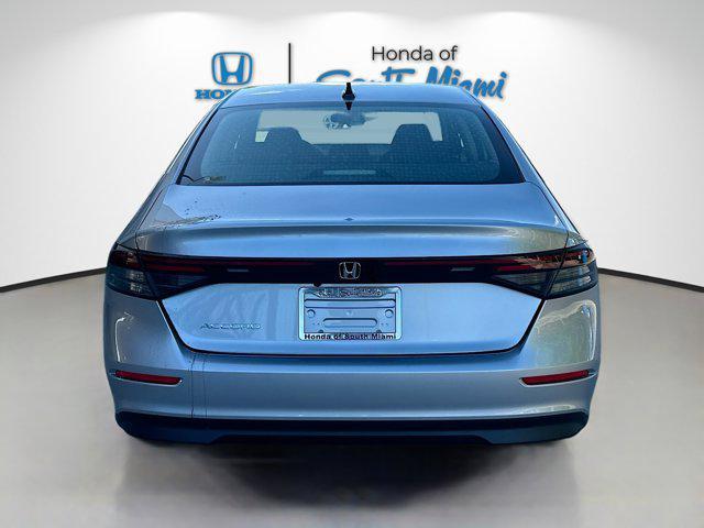 new 2025 Honda Accord car, priced at $30,391