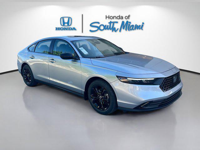 new 2025 Honda Accord car, priced at $30,391
