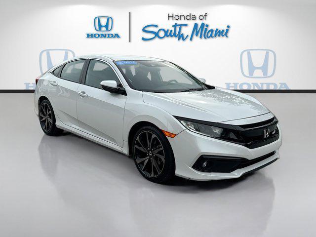 used 2021 Honda Civic car, priced at $13,900