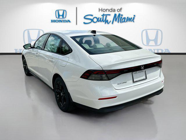 new 2025 Honda Accord car, priced at $30,778