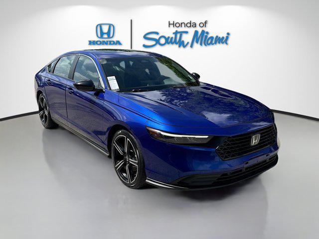 used 2023 Honda Accord Hybrid car, priced at $22,823